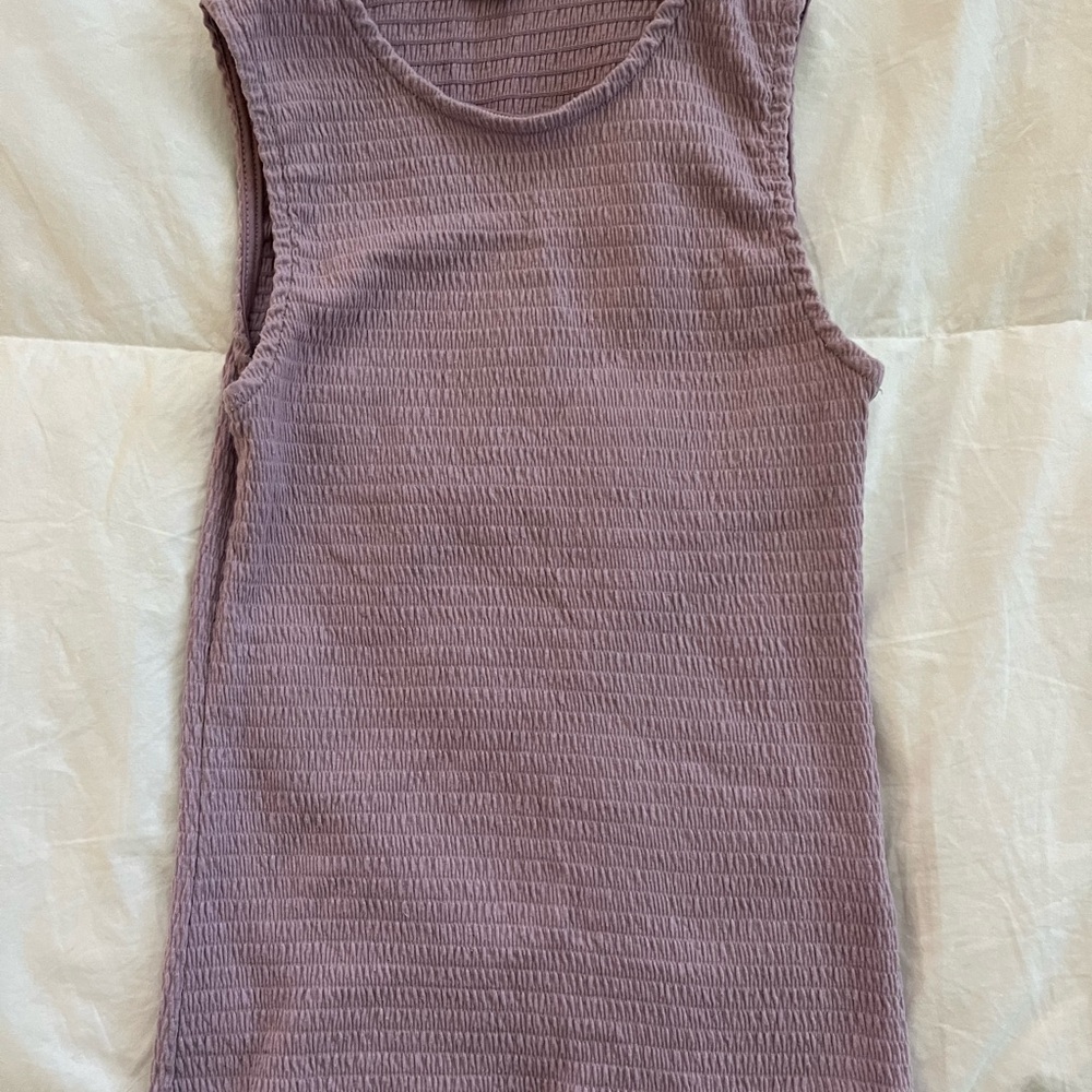 Purple tank top